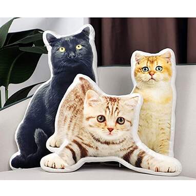 Cat custom pillow