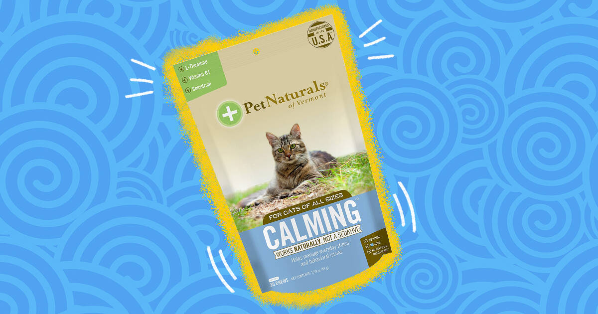 Pet naturals calming sales chews