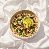 Spinach + Shiitake Grits Harvest Bowl