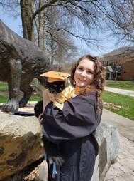 graduation cat