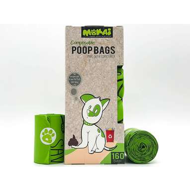 Biodegradable poop bags