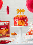 Cheez-It 100th Birthday Cake