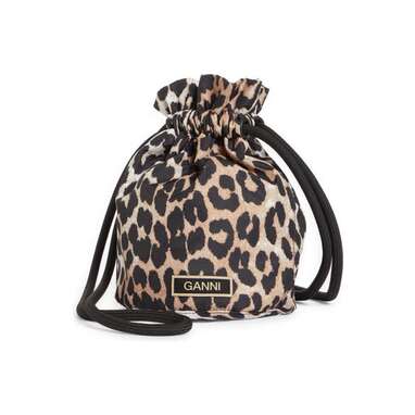Animal Print Bucket Bag