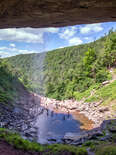 Waterfall at Kaaterskill Falls