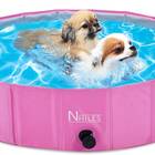 Pink Leakproof Collapsible Dog Pool
