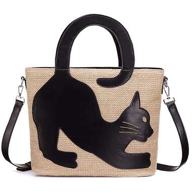 Cat Summer Beach Bag