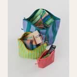 Go Pouch Set - Afternoon Stripes