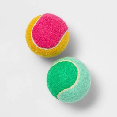 Colorblock Tennis Ball Dog Toy