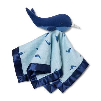 Small Security Blanket Narwhal