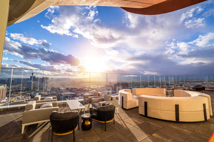 Chéri rooftop lounge opening at Paris Las Vegas on the Strip