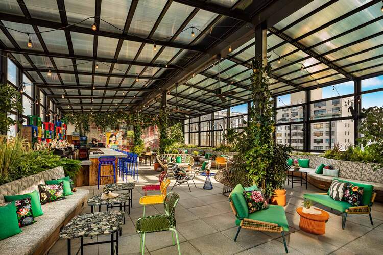 best rooftop bars in nyc good places to drink outside with a view thrillist
