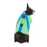 YOULY Green & Blue Dog Flotation Vest