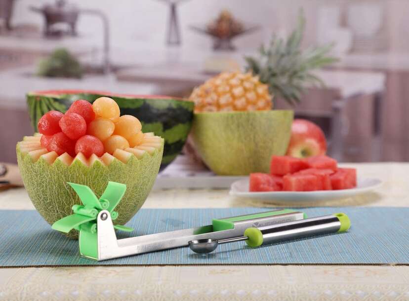 Vegetable Chopper Kitchen Gadgets Food Chopper Onion Cutter Vegetable Slicer,  Only 1 Simple Squeeze 12 In 1 - Culture Square Stores