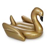 Gold Swan Pool Float