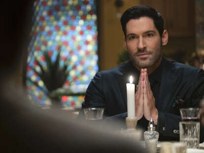 Lucifer's Tom Ellis supported by co-stars as he announces historic