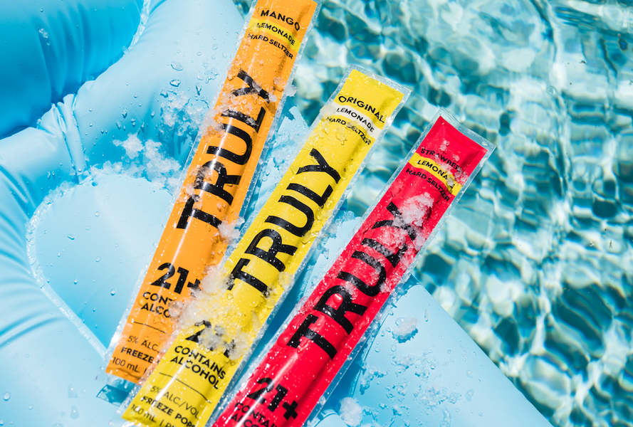 Truly Hard Seltzer Is Unleashing Boozy Lemonade Freeze Pops for Summer