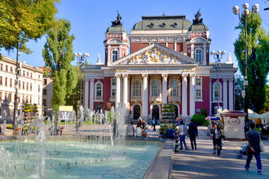 Ivan Vazov National Theatre in Sofia, Bulgaria