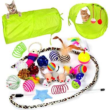 Youngever 24 Cat Toys Assortment