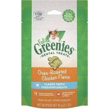 Greenies cat on sale dental treats review