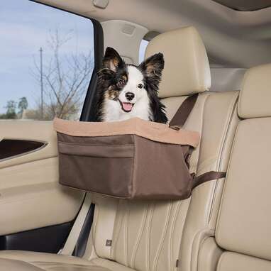 Best elevated travel booster seat: PetSafe Happy Ride Deluxe Booster