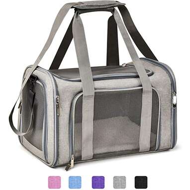 Vceoa Pet Carrier Soft-Sided Carriers for Cats Small Dogs