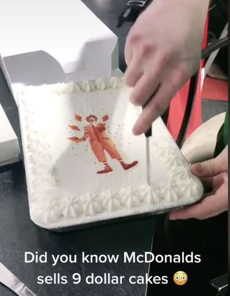 McDonald's Has A $9 Birthday Cake On Its Secret Menu - Thrillist