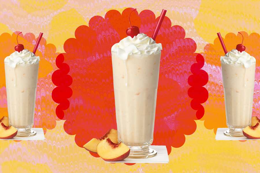 ChickFilA's Beloved Peach Milkshake Is Back on Menus Nationwide