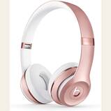 Beats Solo3 Wireless On-Ear Headphones - 40 Hours of Listening Time, Built-in Microphone - Rose Gold (Latest Model)