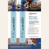 LifeStraw (2-Pack) Personal Water Filter for Hiking, Camping, Travel, and Emergency Preparedness