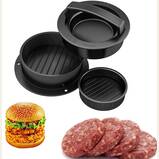 Amy Non Stick Burger Press, Different Size Patty Molds and Non Sticking Coating
