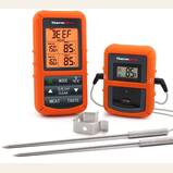 ThermoPro TP20 Wireless Remote Digital Cooking Food Meat Thermometer with Dual Probe for Smoking/Grilling