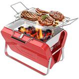 Supsiah Charcoal Barbecue Grill - Portable Vintage Grill