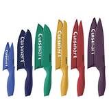 Cuisinart 12 Piece Color Knife Set with Blade Guards