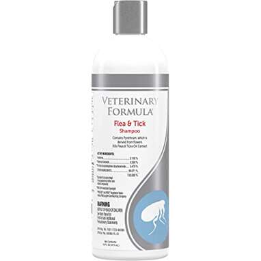 Veterinary Formula Clinical Care Flea and Tick Shampoo for Dogs and Cats