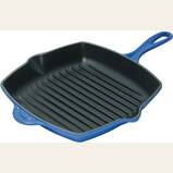 Le Creuset Enameled Cast-Iron 10-1/4-Inch Square Skillet Grill