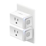 Kasa Smart Plug HS103P2, Smart Home Wi-Fi Outlet Works with Alexa, Echo, Google Home & IFTTT, No Hub Required, 2-Pack