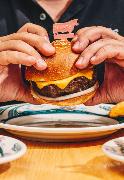 Vegan Western Bacon Cheeseburger - Thee Burger Dude