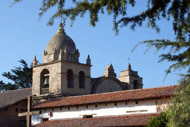 Carmel Mission Basilica Bell Tower