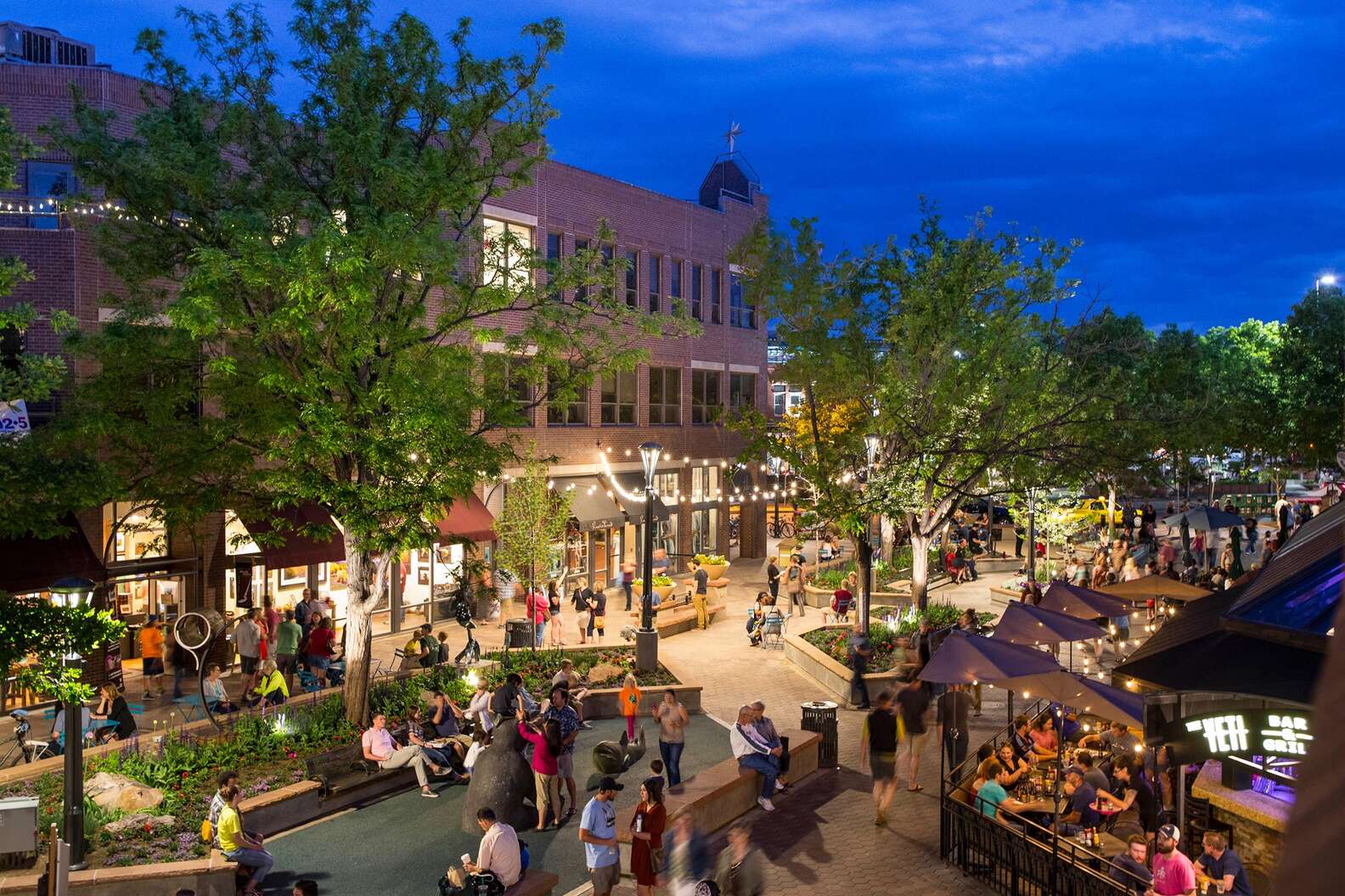 Fort Collins Old Town Square