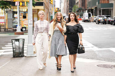 cynthia nixon sarah jessica parker Kristin Davis in and just like that