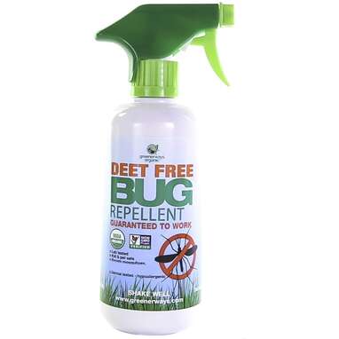 Greenerways Organic DEET-Free Bug Repellent
