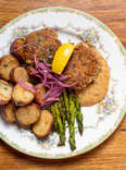 Vegan crab cake 