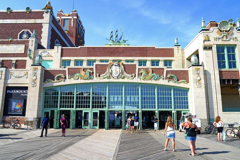 A look at a peaceful Asbury Park boardwalk during NJ's off-season