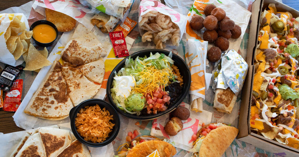 Food at taco deals bell