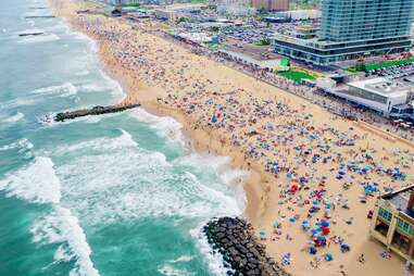 Asbury Park beach & boardwalk