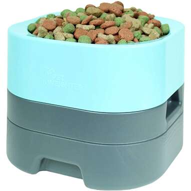 Heavy-Weight Splash-Resistant Stoneware Water Bowl for Dogs and Cats