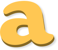 Draggable letter a