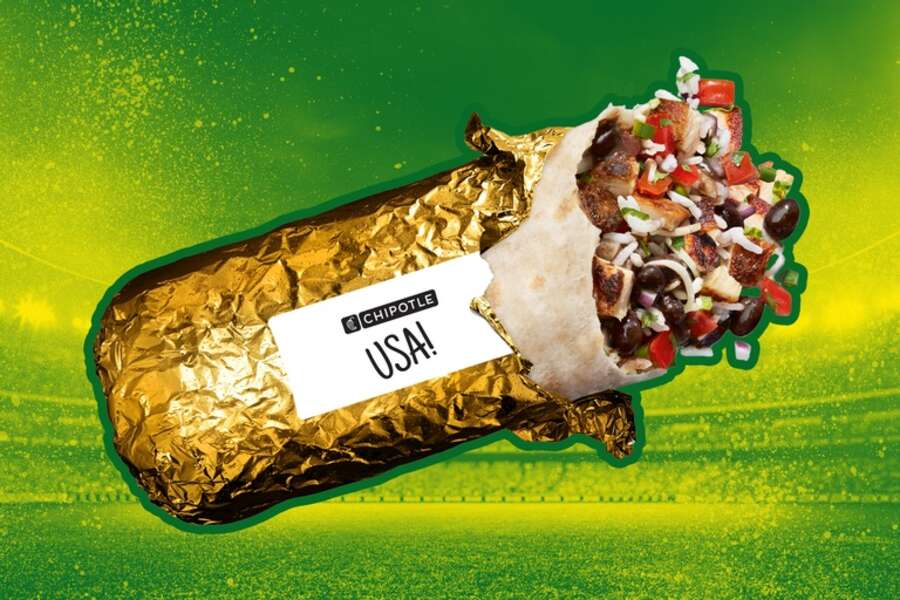 Chipotle GoldWrapped Burritos Celebrate Team USA During the Olympics