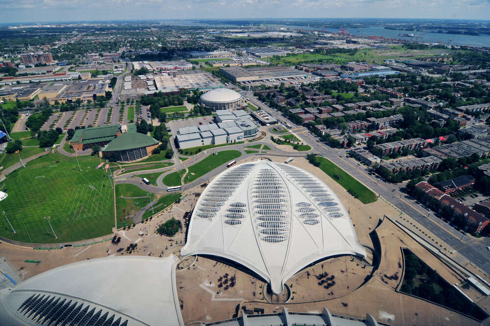 Olympic Stadium (Montreal) (1992 Stadium Views-Montreal) - Stadium