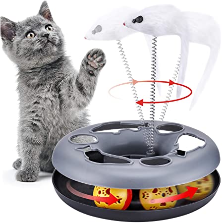 SmartyKat Hot Pursuit Electronic Concealed Motion Cat Toy - Crazy